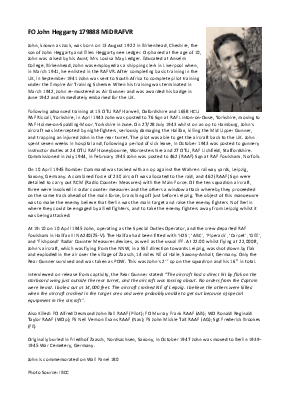 A preview of a PDF biography for Heggarty, John